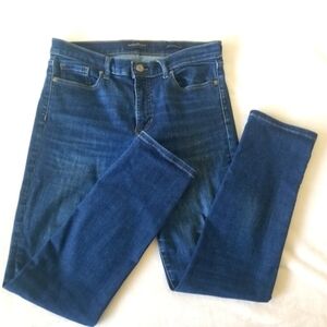 Banana Republic Women's Straight Leg Jeans - Dark Blue